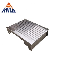 KWLID Protection souple personnalisée en nylon et acier inoxydable, soufflet blindé, garantie 1 an, fraiseuse 30 kg