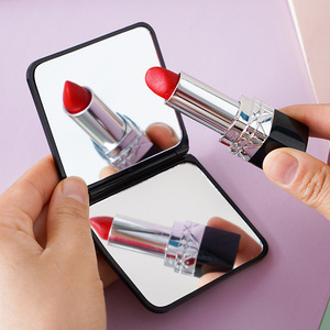 Portable and convenient mini makeup <b>mirror</b>, Instagram student mini double-sided folding makeup <b>mirror</b>, women's <b>handheld</b> - Product Image 3