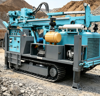 Plataforma de Perforación de Pozos de Agua Mineral y Exploración de Diamantes, Totalmente Hidráulica, Diésel, con Control PLC, de 600-800m de Profundidad
