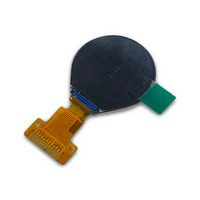 Pantalla LCD TFT Circular Pequeña de 0.71 Pulgadas 160*160 SPI, Pantalla LCD Redonda Más Pequeña, Pantalla de 12 Pines GC9D01, Panel de Módulo LCD Redondo