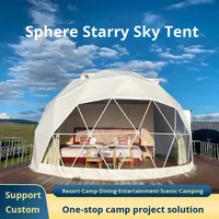 Vente directe fabricant : Tente de camping dôme moderne monocouche durable quatre saisons camouflage pour hôtel, complexe hôtelier et loisirs en extérieur