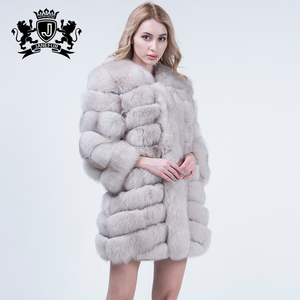 <span class=keywords><strong>Manteau</strong></span> en fourrure de renard <span class=keywords><strong>long</strong></span> et luxueux pour <span class=keywords><strong>femme</strong></span>, fourrure moelleuse tendance, directement de l'usine Janefur, idéal pour l'hiver - Product Image 1
