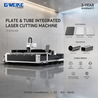 Machine de découpe laser à fibre CNC automatique 1000W 3015 Cypcut AI pour acier inoxydable, acier au carbone, tôle et tube en acier