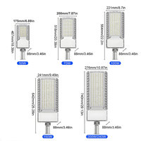 Farola LED Ledmic de 25W-240W, Moderna, Industrial, Comercial, para Parques Tecnológicos, 5000K, Alto Rendimiento, Proveedor de Lámparas para Carreteras