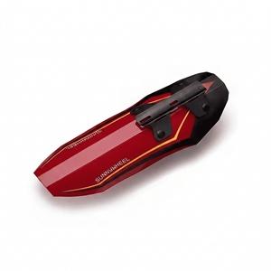 Garde-boue de vélo de montagne Sunnywheel en PP robuste, fixation rapide, démontage sans outils, ajustement universel pour vélos à pneus larges de 24 à 26 pouces - Product Image 6