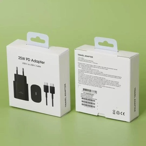 Chargeur rapide pour <span class=keywords><strong>Samsung</strong></span> <span class=keywords><strong>Galaxy</strong></span> S25 S24 S23 <span class=keywords><strong>A53</strong></span> Ultra, adaptateur USB-C super rapide, charge rapide Type-C 25W, prise de charge rapide C - Product Image 1