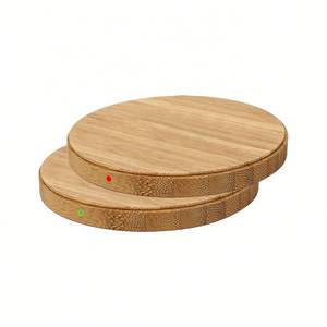 15w מטען חכם קרגדור cargadores carregadores עץ טעינה אלחוטית טלפון נייד מהיר מטען - Product Image 1