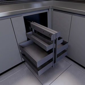Accesorios de Hardware para Gabinetes de Cocina: Cesta Extraíble para Esquina Ciega / Esquina Mágica para Cocina - Product Image 2