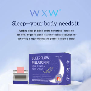 แผ่นละลายในปากช่วยการนอนหลับ ราคาสุดคุ้ม เสริมการนอนหลับลึก ช่วยการหายใจขณะหลับ แผ่นสอดจมูกและปาก - Product Image 5