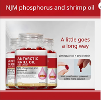Complément Alimentaire Vitamines avec Astaxanthine et Huile de Krill de l'Antarctique en Bonbons Gélifiés, 60 Unités pour Adultes, 2 Doses