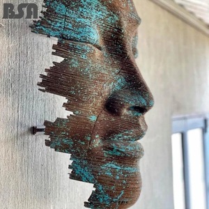 Quy mô lớn hiện đại-phong cách đồng-cast cảnh quan trừu tượng tác phẩm điêu khắc và tượng kim loại tác phẩm nghệ thuật cho khu vườn & Sân - Product Image 6