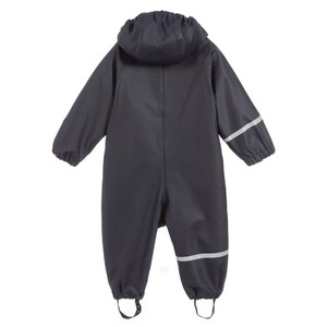 Chubasquero ecológico para niños, traje <span class=keywords><strong>impermeable</strong></span> para bebés, pantalones para niños pequeños, Mono para niñas, chubasquero - Product Image 3