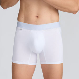 CELINNE Elastic Seamless <b>Mens</b> <b>Underwear</b> <b>Bamboo</b> Spandex Boxer Shorts Soft Breathable Male Boxer <b>Mens</b> <b>Underwear</b> - Product Image 1