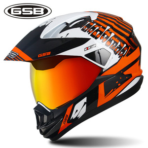 GSB DOT-Zertifizierter ABS-Motorrad-Downhill-Vollvisierhelm für Herren - Kartonverpackung - Product Image 1