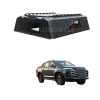 Capots de camion avec barres de toit pour Maxus LDV Terron 9, auvents rigides imperméables, toppers de pick-up en aluminium, Smart Cap pour camping-car