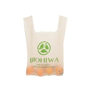 Supply Biodegradable T Shirt Bag In Roll for Retails - Customs Design for import/export