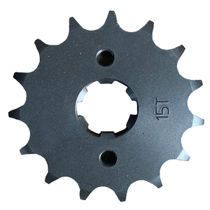 Pignon avant de moto en acier personnalisé 14-17T 428 pour <span class=keywords><strong>Honda</strong></span> CBR150R <span class=keywords><strong>CB125R</strong></span> CBR125R - Product Image 1