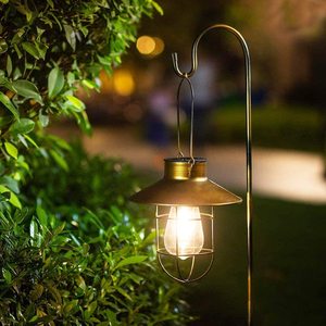 Regolabile Pastore Gancio di Ferro Per Lanterna del Giardino Esterno Appeso Piante Cesto Gancio Colibrì Uccello Alimentatore Pole - Product Image 6