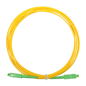 สายไฟเบอร์ออปติกคุณภาพสูง SC APC G657A1 แบบ Simplex ขนาด 3.0 มม. สายแพทช์คอร์ด - Product Image 3