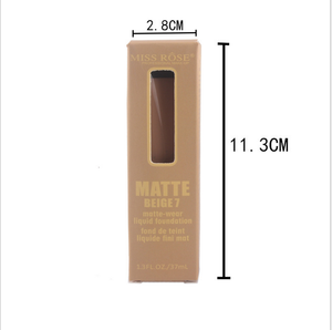 <span class=keywords><strong>MISS</strong></span> ROSE 37ml Liquid Concealer Makeup Foundation Cream cicatrici Acne Cover Smooth Makeup Face Eyes fondotinta cosmetico - Product Image 5