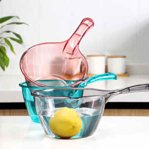 Une variété de styles de cuillères en plastique <span class=keywords><strong>pour</strong></span> salle de bain et cuisine, cuillère de bain ménagère, épaissie, créative, à long manche, <span class=keywords><strong>pour</strong></span> <span class=keywords><strong>shampooing</strong></span> - Product Image 3