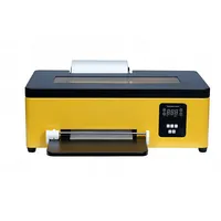 Imprimante jet d'encre DTF A4 améliorée pour tête L800 avec découpeuse pour impression de t-shirts, four à film DTF, transfert thermique d'images sur textile