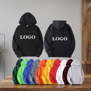 Sudadera con Capucha Negra Premium, Personalizable con Logotipo, Sudadera Unisex de Forro Polar con Cordón en la Capucha, Manga Larga, Estilo Casual Urbano - Product Image 3