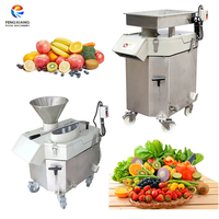 300-500kg/u FC-311 Commerciële Verticale Groente- en Fruit Snijmachine voor Centrale Keukens