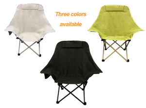 Chaise longue à dossier haut extérieure en option multicolore noire, chaise de camping pliante extérieure, banc de pêche élargi portable pour la maison - Product Image 2