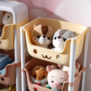 <span class=keywords><strong>ชั้น</strong></span><span class=keywords><strong>วาง</strong></span>ของในครัวแบบหลายชั้น วัสดุพลาสติก PP เป็นมิตรกับสิ่งแวดล้อม จากโรงงานโดยตรง สำหรับจัดเก็บของใช้ในบ้าน รถเข็นจัดเก็บของเล่น 3 <span class=keywords><strong>ชั้น</strong></span> - Product Image 3