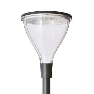Desain baru tahan air Die-casting Aluminium LED tiang atas lampu taman lampu tiang lampu