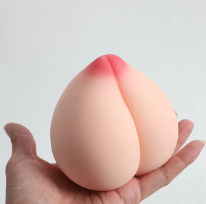 Gran oferta, melocotón Artificial, descompresión, bola Mimi, taza de masturbación masculina, tazas de avión, forma de melocotón, Juguetes sexuales de pecho suave para hombres - Product Image 3