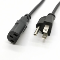 ÉTATS-UNIS NOUS AC Cordon D'alimentation À 3 Broches Américain IEC C13 D'approvisionnement Câble D'extension