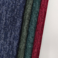 Tissu d'hiver en polyester tricoté couleur personnalisée SANDRA, tissu chaud