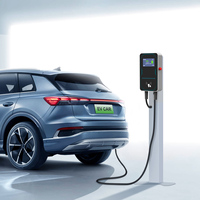 Chargeur de voiture électrique Wufen AC 11kW 380V Type2 Connecteur IP65 Étanche à l'eau et à la poussière Nouveau Commercial Public Parking