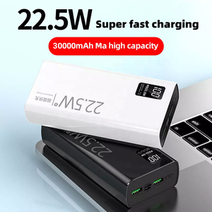 PD ขายส่งผลิตโลหะ 20000mah ชาร์จด่วน 3.0 20000 mah 22.5w ธนาคารพลังงาน - Product Image 3