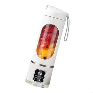 Portable Electric <b>Blender</b> Juicer - Large Capacity, Digital Display, Crush/Mix/<b>Juice</b> - Household Mixer Machine - Product Image 4