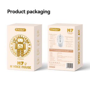 Nuevo M7 Smart AI ratón inalámbrico silencioso recargable ergonómico Ai ratón inteligente traductor inalámbrico Ai ratón óptico PC - Product Image 5