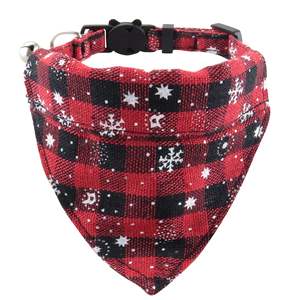 Venta al por mayor de pañuelos de perro con pajarita para mascotas de Navidad - Product Image 3