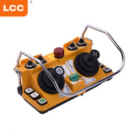 Télécommande Industrielle Sans Fil F24-60 Chine LCC, Joystick de Grue à Camion 8 Directions 5 Vitesses