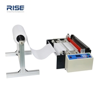 Máquina Cortadora de Papel Polar Automática RS-600g, Máquina Cortadora de Rollos de Tela No Tejida a Hojas