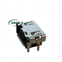 Conector Amphenol 10029449-111RLF de 19 Pines de Bronce Fosforado para SMT, Tipo A, Receptáculo, Aplicaciones Industriales y Automotrices