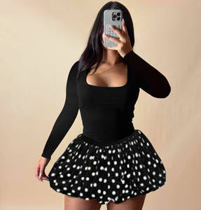 Wholesale Fashion Autumn/Winter Long-Sleeved Slim Sexy Halter Dress for Women Fashion - Product Image 5