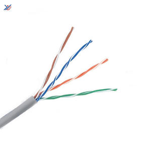 Kabel Jaringan UTP Cat5e Kecepatan Tinggi 305m Kustom Pabrik 24AWG Inti Tembaga Murni Padat 100MHz 100Mbps Ethernet LAN - Product Image 2