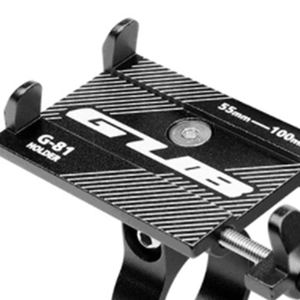 Soporte metálico para teléfono con ancho ajustable, amplia compatibilidad, modelos no seleccionables - Negro/Rojo S00112-Negro - Product Image 6