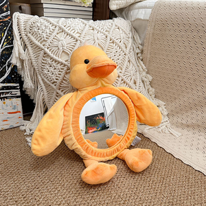 KAMIMI giallo anatra infrangibile ampio specchio convesso <span class=keywords><strong>per</strong></span> <span class=keywords><strong>auto</strong></span> <span class=keywords><strong>per</strong></span> bambini sedile posteriore di osservazione specchietto - Product Image 3