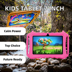 New Children Educational 2GB GSM WiFi Quad Core 1.5GHz 7 Inch <b>Android</b> <b>10</b> Kids <b>Tablet</b> PC Allwinner Waterproof Shockproof - Product Image 2