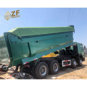 Sinotruk Howo10/ 12 roda 40 Ton 70 Ton pasir tambang <span class=keywords><strong>6x4</strong></span> 8x4 truk sampah baru - Product Image 4