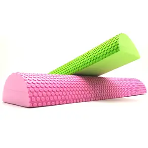 High quality Custom design eva half round 30cm postpartum EVA Half Round Foam Roller