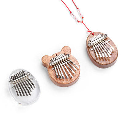 カリンバ 8キーフィンガーピアノカリンバ楽器 カリンバ8音ミニカリンバ  